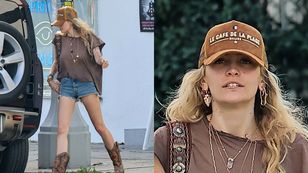 Wolna od makijażu Paris Jackson eksponuje na mieście nogi do nieba. Stylowa? (ZDJĘCIA)