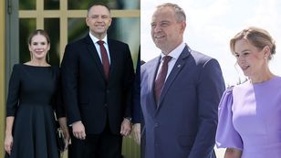 Marta Nawrocka na obiedzie u Erdogana – elegancka w czerni