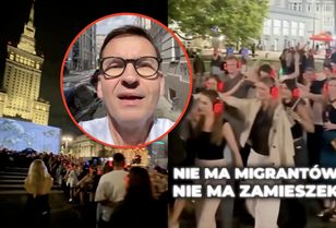 Morawiecki zachwala "Polskę bez migrantów". W sieci użył nagrania Iranki