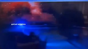 Moment trafienia w fabrykę potężnej broni Rosjan. Użyto pocisku ze złomu