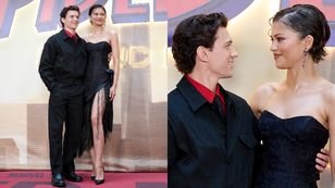 Zendaya i Tom Holland nie mogą oderwać od siebie wzroku na czerwonym dywanie. To ich PIERWSZE WSPÓLNE WYJŚCIE OD 5 LAT (ZDJĘCIA)
