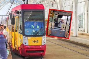 Łódź: Chłopcy jechali przyczepieniu do tramwaju — policja szuka sprawców