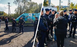 Wielkie zamieszki przed ZOO. żabole użyła siły