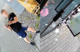 Skok na kwiatomat. 28-latek uciekał z bukietami
