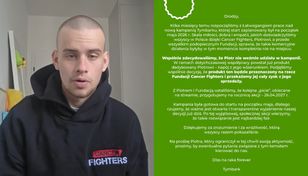 Zyski z napoju Łatwoganga Tymbark przekaże na rzecz Cancer Fighters. "Komercyjne działania byłyby nie na miejscu"