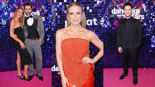 Celebryci meldują się na ściance "Tańca z Gwiazdami": Aneta Zając, Krawczyńska z Jelonkiem, Allan Krupa z NOWĄ DZIEWCZYNĄ... (ZDJĘCIA)