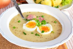 Prosty przepis na zur wiejski. Zdradziła mi go gospodyni z baru mlecznego