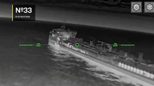 Ukraiński dron uderzył w rosyjski tankowiec przy kanale Azowsko-Czarnomorskim
