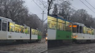 Chaos komunikacyjny w Szczecinie. Unieruchomione wszystkie tramwaje