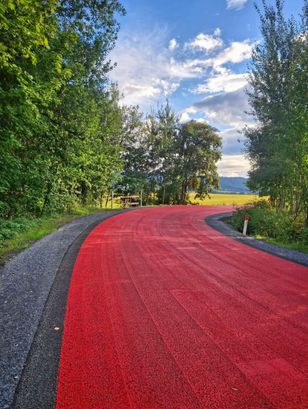 To nie droga rowerowa. Wybór nie jest przypadkowy