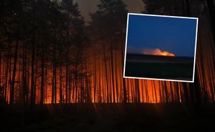 Dromader roztrzaskał się o ziemię. Tak miał wyglądać moment katastrofy