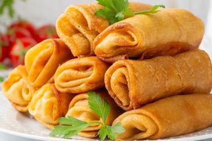 Naleśniki farmerskie to mój obiadowy hit. Mój teść nie mógł się nachwalić tego farszu