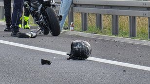 27-letni motocyklista zginął na drodze S3 koło Jawora na Dolnym Śląsku