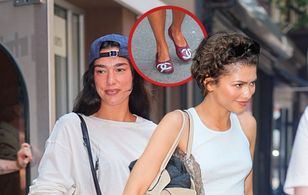 Cherry and burgundy ballet flats are summer's hottest shoe trend