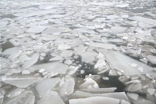 Niebezpieczne zachowanie na Bałtyku. Dziecko chodziło po krach