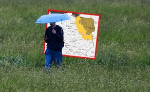 Burze i opady w Polsce — IMGW wydało żółte ostrzeżenia
