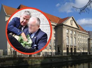 Scuffle in Berlin as Bonhoeffer relative tries to remove AfD wreath at memorial