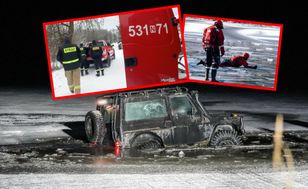 Zdjęcia Polaków na zamarzniętych rzekach hitem sieci. O zdanie pytamy eksperta