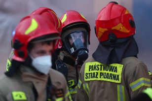 Pożar nasypu kolejowego pod Starym Koźlem. Wielka ewakuacja pasażerów