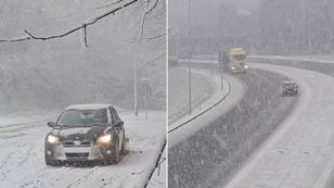 Atak zimy w Polsce. Nagrania z Podkarpacia