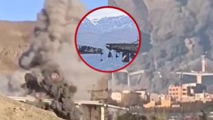 Jest nagranie z Iranu. Moment ataku na najwyższy most na Bliskim Wschodzie