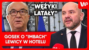 Alkohol w Sejmie. Gosek wypomniał "wężyki" Czarzastemu. "Jakie oni imby organizowali"