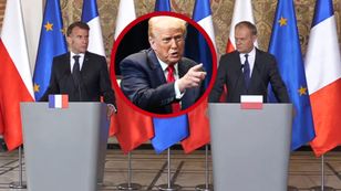 Macron i Tusk z apelem do USA. Padły mocne słowa ws. Trumpa
