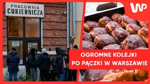 Ogromne kolejki po pączki. W Warszawie czekają od 2 w nocy