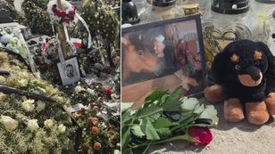 Tonie w wieńcach i zniczach. Tak wygląda grób posła Litewki