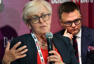 "Jest rozżalony. To nie wygląda dobrze". Koalicjantka wprost o Hołowni