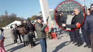 Incydent z właścicielem TV Republika podczas obchodów rocznicy smoleńskiej