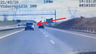Skandaliczne zachowanie Niemca. Jechał pod prąd S3