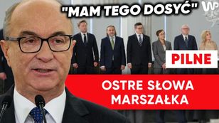 Ostre słowa w Sejmie. Nagranie z konferencji Czarzastego