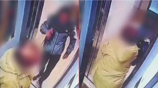 Zaatakował 80-letnią kobietę w windzie. Jego zachowanie zobaczy cała Polska