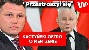 Kaczyński ostro do Mentzena. "Bardzo się przestraszył"