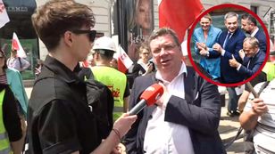 Wójcik na marszu. Nie miał litości dla rządu Tuska. "Naród się budzi"