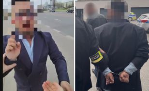 "Książę z Dubaju" zatrzymany. Oferował tombak i okradał kierowców