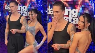 Natsu w ODWAŻNEJ KREACJI wygina się na ściance przed drugim występem w "Tańcu z Gwiazdami" (WIDEO)