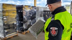 Odkrycie przy granicy z Litwą. W ciężarówce miały być wina z Hiszpanii