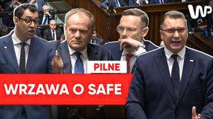 Awantura w Sejmie. Kamery nagrały reakcję Tuska