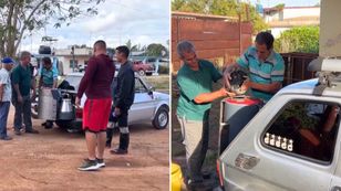 Znalazł sposób na brak paliwa. Polski Maluch zachwyca na Kubie