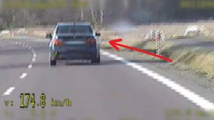 18-latek w BMW przesadził. Dostał 2,5 tys. zł mandatu