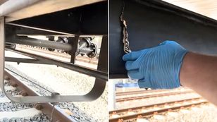 Odkrycie w pociągu z Białorusi. W wagonie była specjalna skrytka