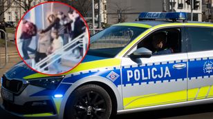Brutalny atak w Łodzi. Kamera wszystko nagrała
