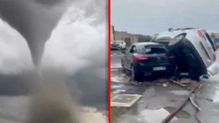 Tornado zniszczyło 300 domów. Mieszkańcy nagrali koszmar we Francji