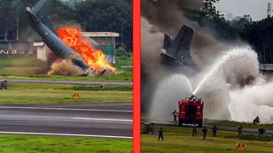 Wojskowy AN-32 wypadł z pasa. Tak doszło do katastrofy w Indiach