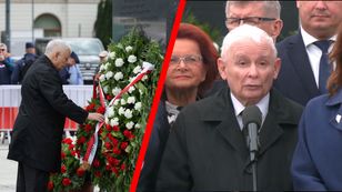 Kaczyński na miesięcznicy: rząd to "głęboka choroba państwa"