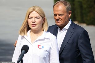 Tusk szkodzi Piątkowskiej? Kandydatka KO zabrała głos
