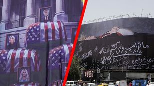 Billboardy "zabijemy Trumpa" zawisły w Teheranie po groźbach nowego lidera Iranu