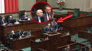 Sceny w Sejmie. Macierewicz ruszył na mównicę. "Proszę zejść"